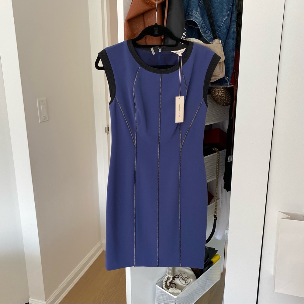 Navy Rebecca Taylor dress